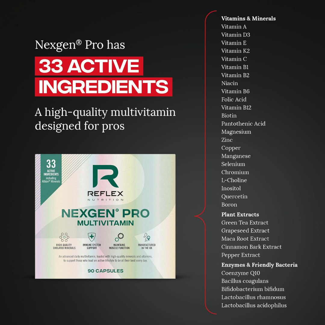 Reflex Nutrition Nexgen Pro 90 Caps