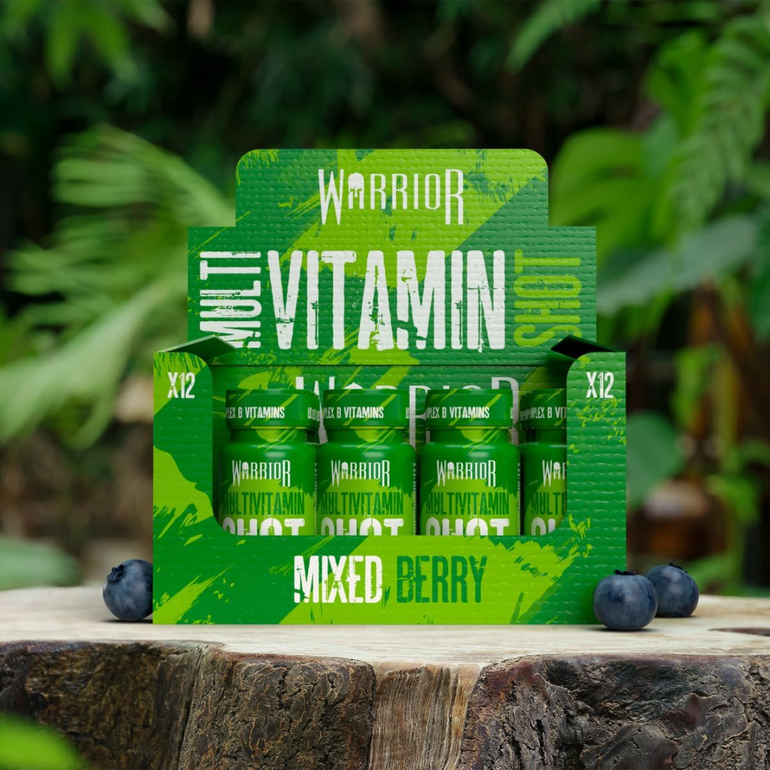 Warrior Multi-Vitamin Shots 12x60ml - Citrus
