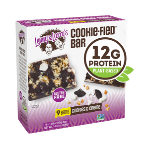 Lenny & Larry's The Complete Cookie-fied Bar 9x45g - Cookies & Creme