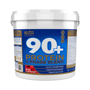 NutriSport 90+ Protein 5kg - Raspberry