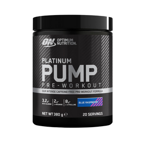 Optimum Nutrition Platinum Pump 380g - Blue Razz