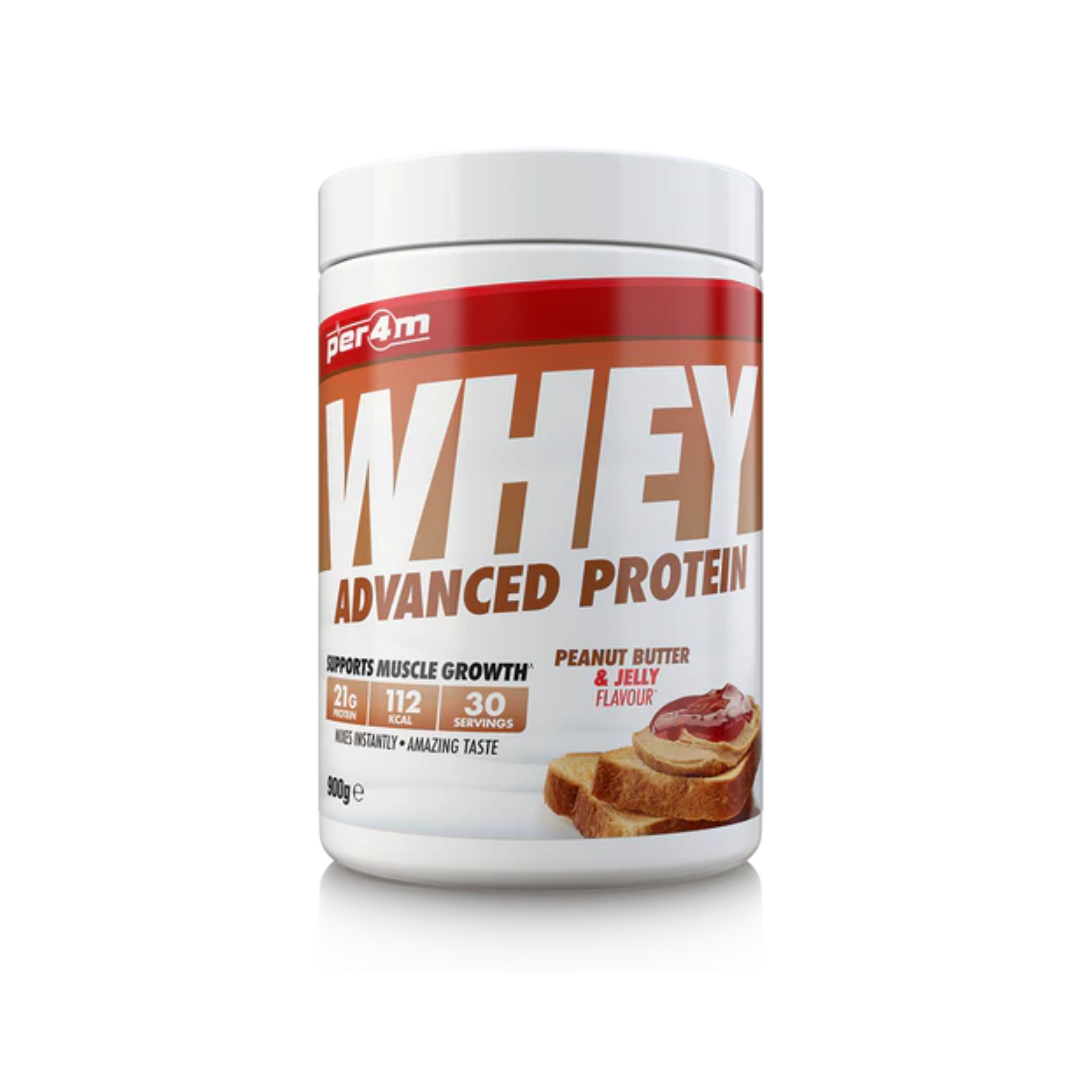 Per4m Advanced Whey Protein 900g - Peanut Butter & Jelly