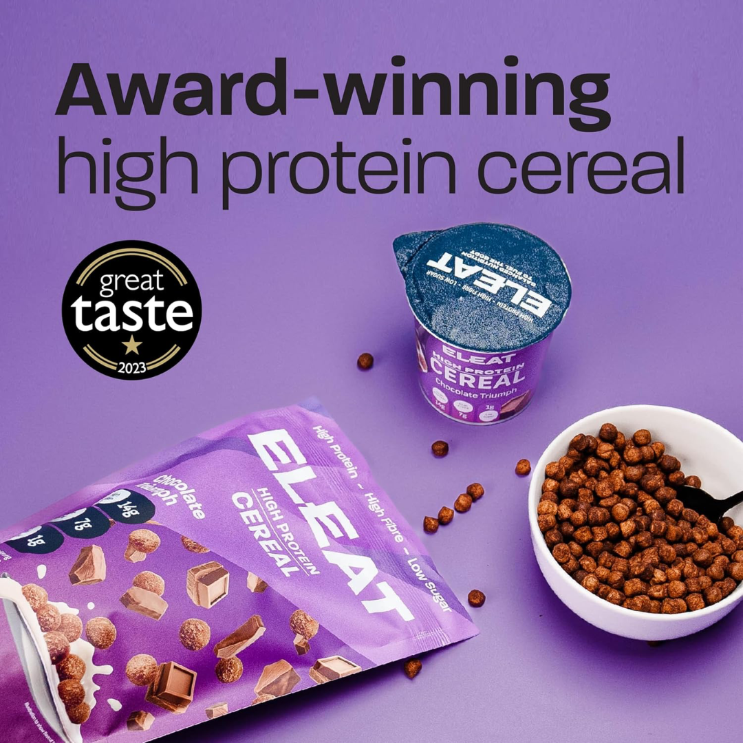 Eleat Balanced High Protein Cereal 8x50g - Vanilla