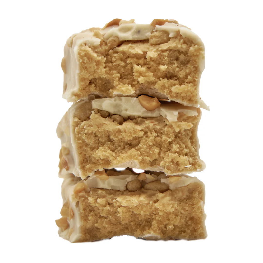 Mountain Joe's Protein Bar 12x55g - White Chocolate Salted Peanut