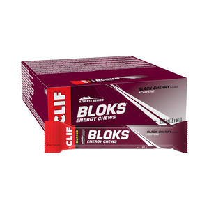 CLIF Bloks Energy Chews 18x60g - Black Cherry