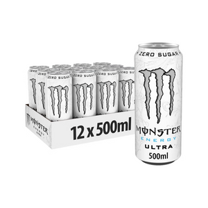 Monster Energy Ultra 12x500ml - White