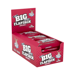 Muscle Moose Big Protein Flapjack 12x100g - Mixed Berry