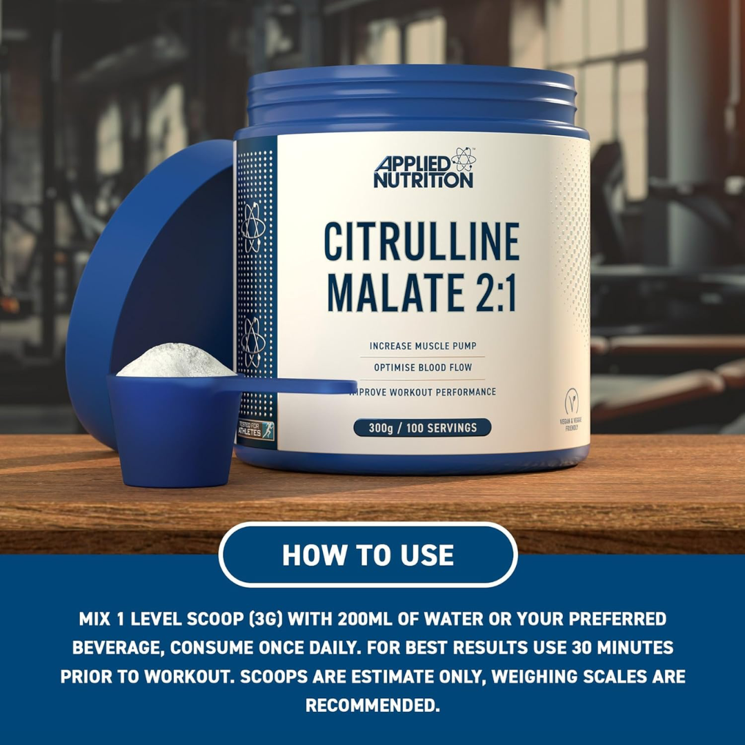 Applied Nutrition Citrulline Malate 300g Unflavoured