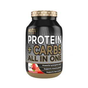 NutriSport Protein + Carbs 1.4kg - Strawberry