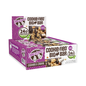 Lenny & Larry's The Complete Cookie-fied BIG Bar 12x90g - Cookies & Cream