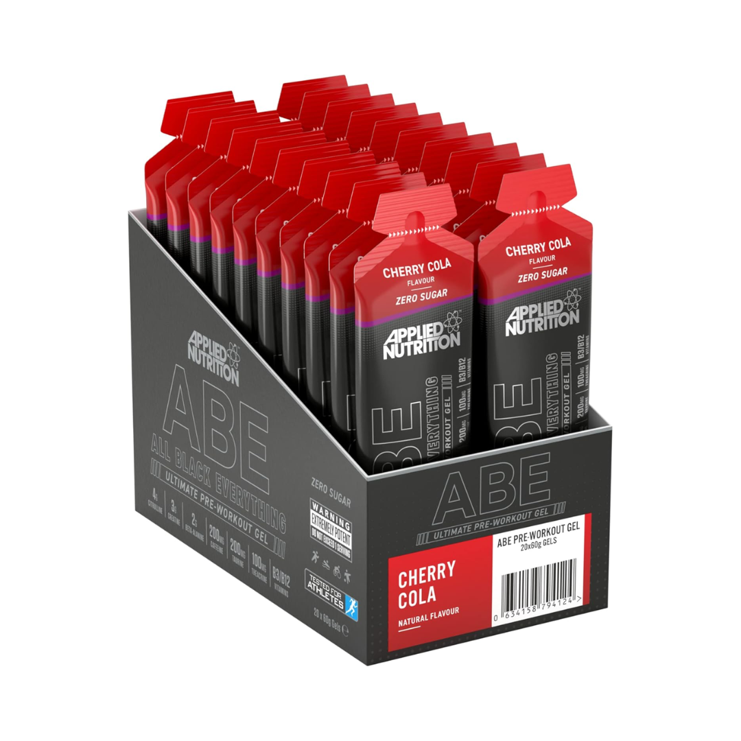 Applied Nutrition ABE All Black Everything Pre Workout Gel 20x60g - Cherry Cola