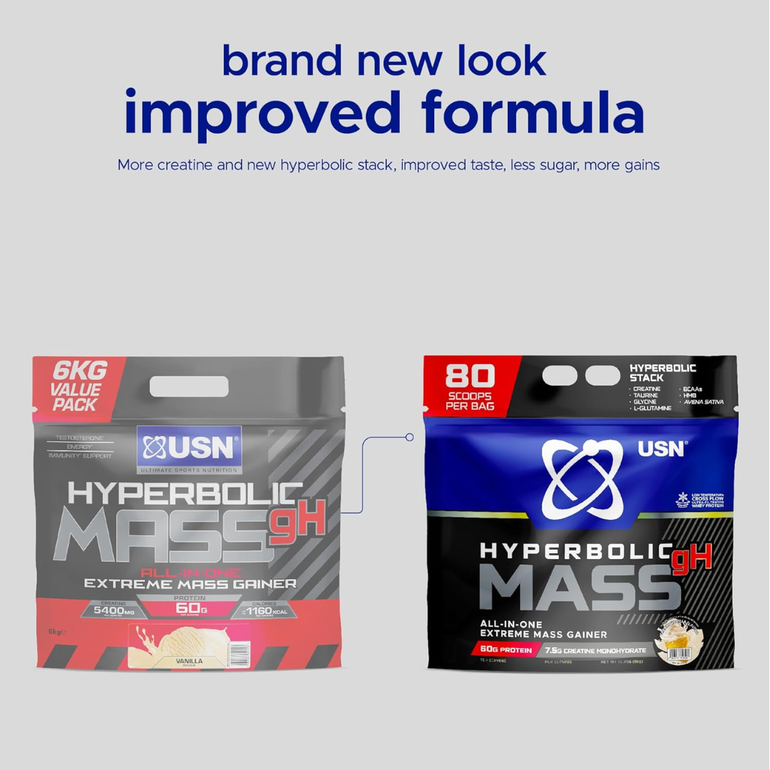 USN Hyperbolic Mass 6kg - Vanilla