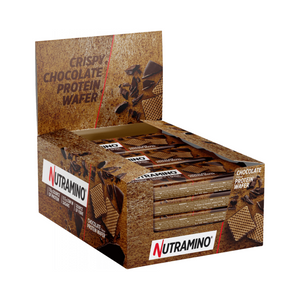 Nutramino Nutra-Go High Protein Low Sugar Wafer 12x39g - Chocolate