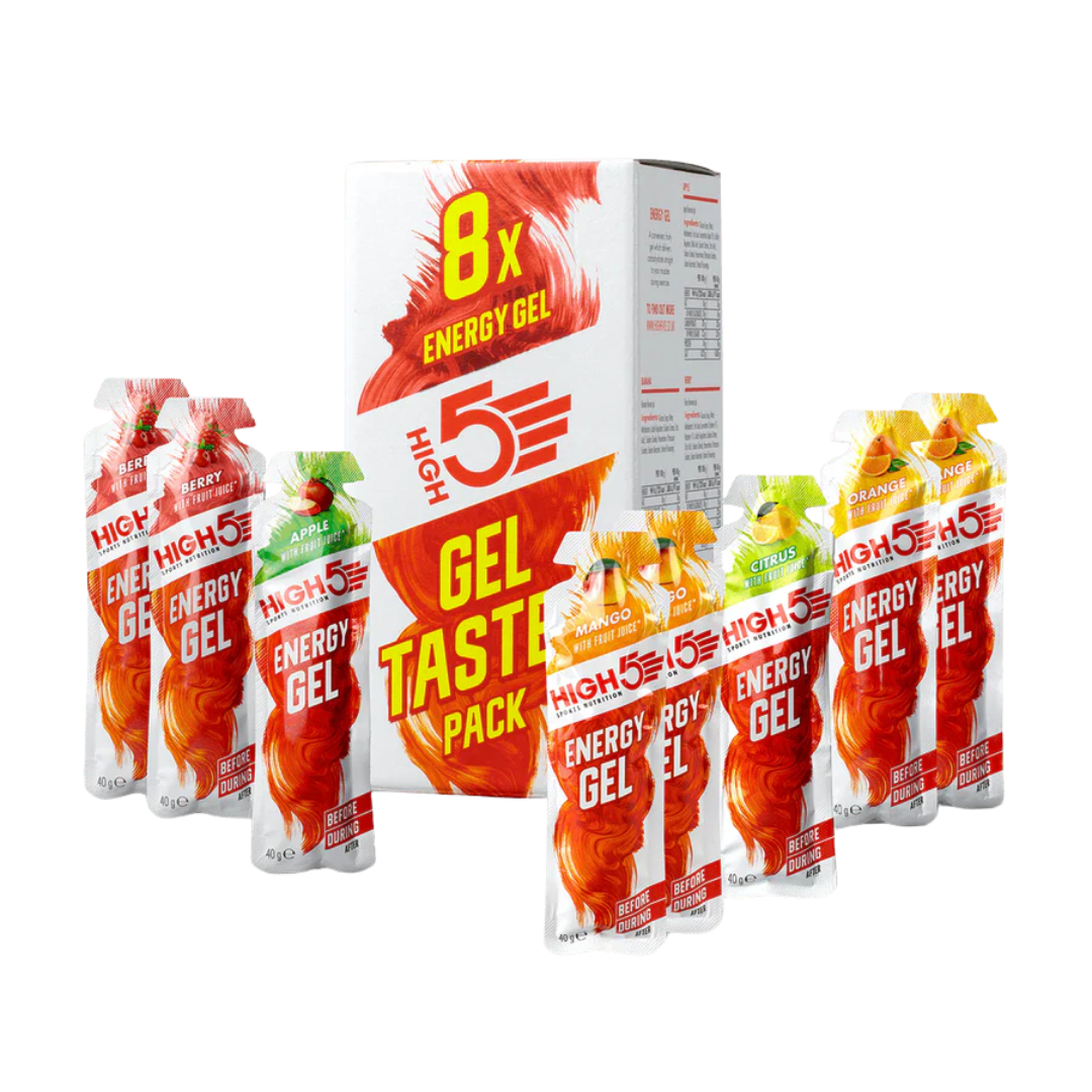 HIGH5 Gel Taster Pack 8x40g Mixed Flavours
