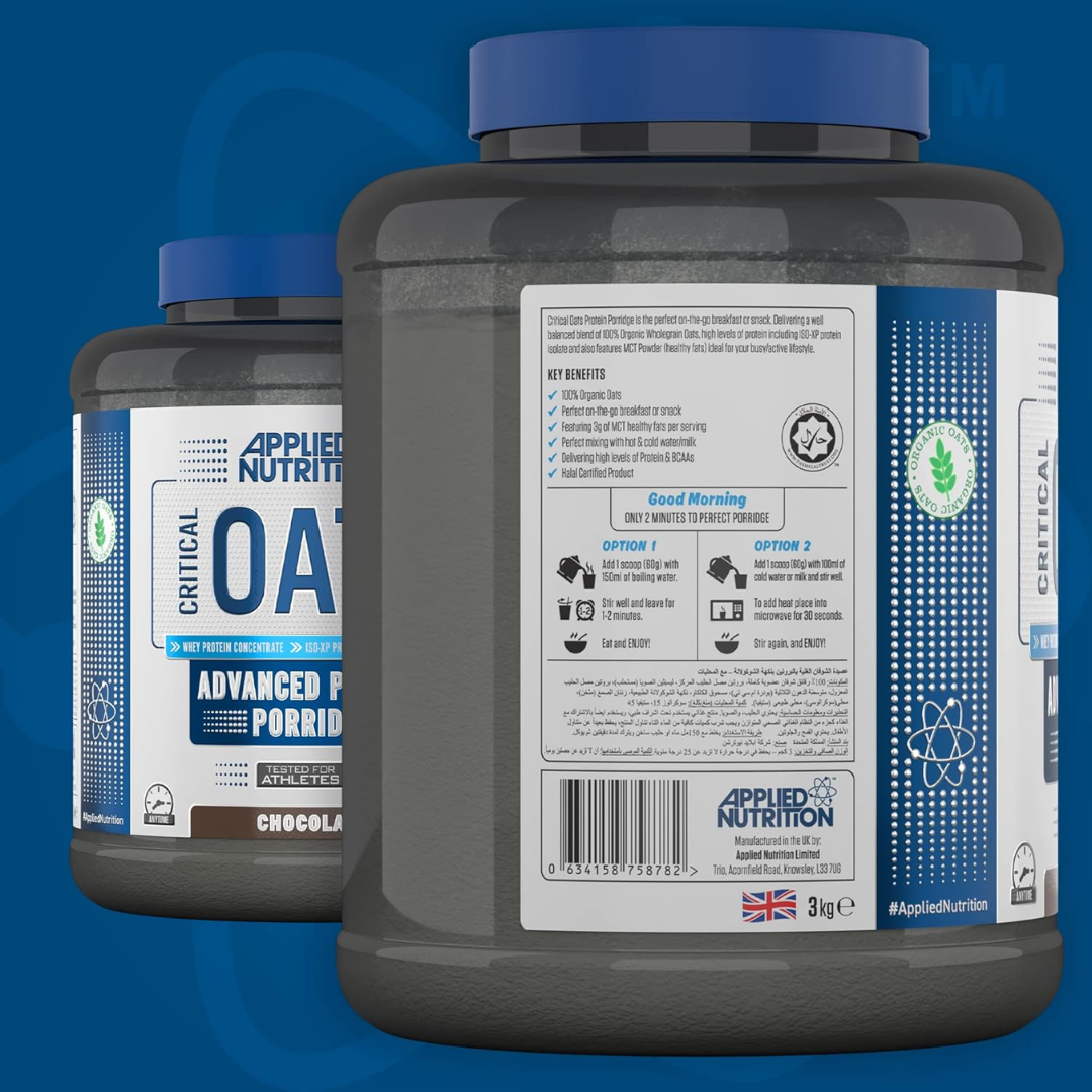 Applied Nutrition Critical Oats 3kg - Coconut