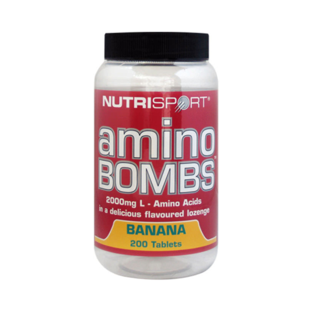 NutriSport Amino Bombs 200 Tabs - Banana