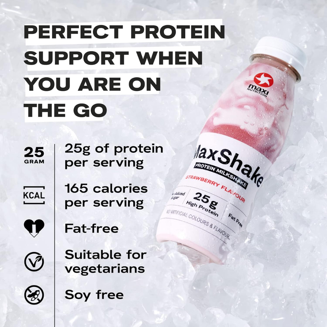 MaxiNutrition RTD 12x330ml - Strawberry