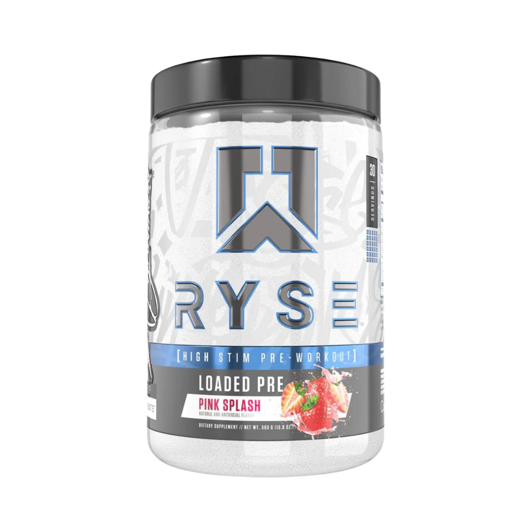 RYSE Loaded Pre-Workout 420g - Pink Splash