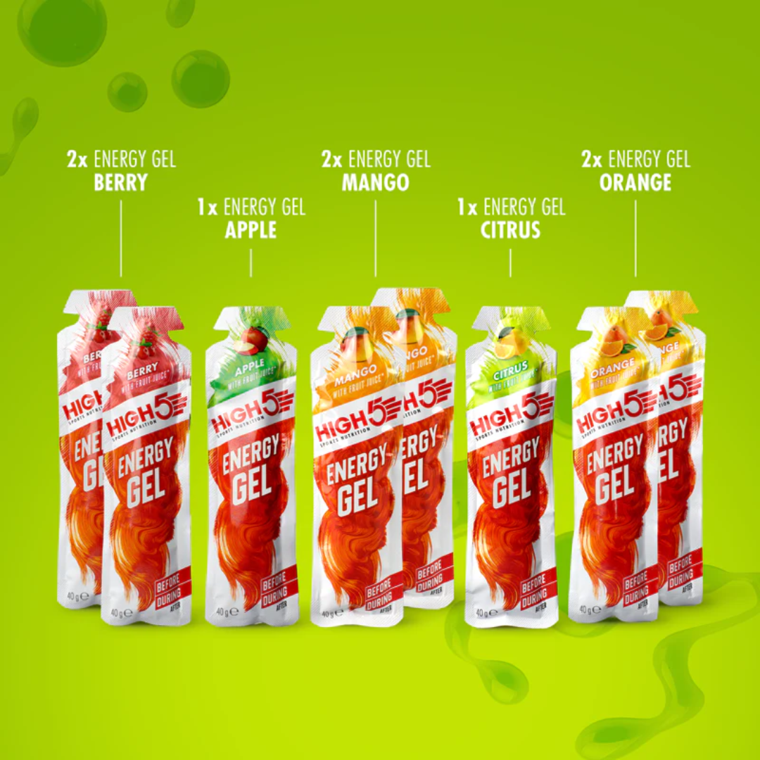 HIGH5 Gel Taster Pack 8x40g Mixed Flavours