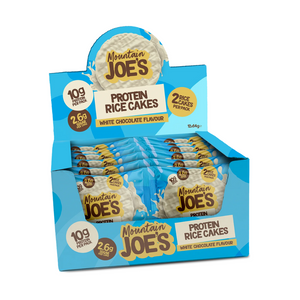 Mountain Joe's Rice Cake 12x64g - White Chocolate