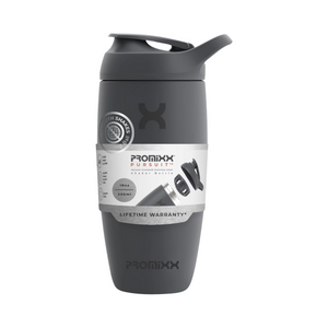 PROMiXX Pursuit Stainless-Steel Shaker Bottle 550ml - Graphite