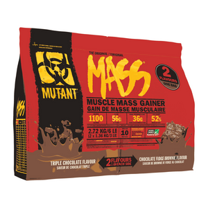 Mutant Mass Dual Chamber 2.72kg - Choc & Choc Fudge Brownie