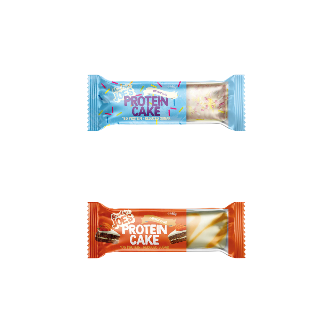 Mountain Joe's Protein Cake 10x60g - Carrot Cake