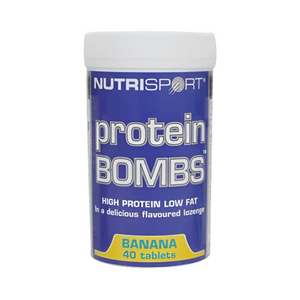 NutriSport Protein Bombs 40 Tabs - Banana