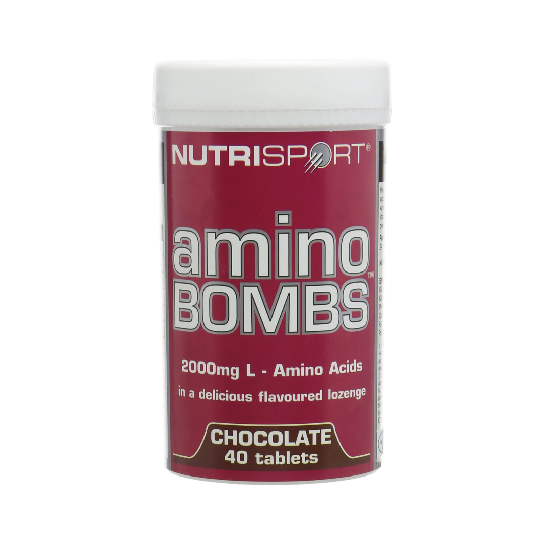 NutriSport Amino Bombs 40 Tabs - Chocolate
