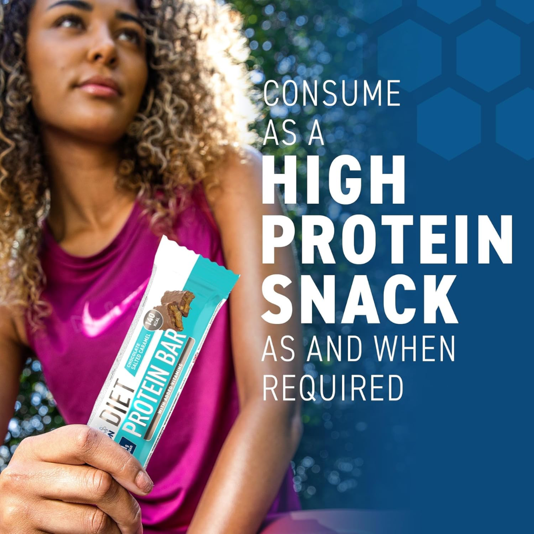 Applied Nutrition Diet Protein Bar 12x45g - Chocolate Salted Caramel