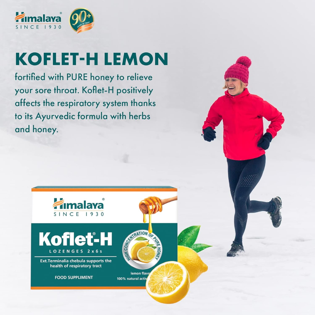 Himalaya Koflet-H 2x6 Lonzenges 12 Softgels - Ginger