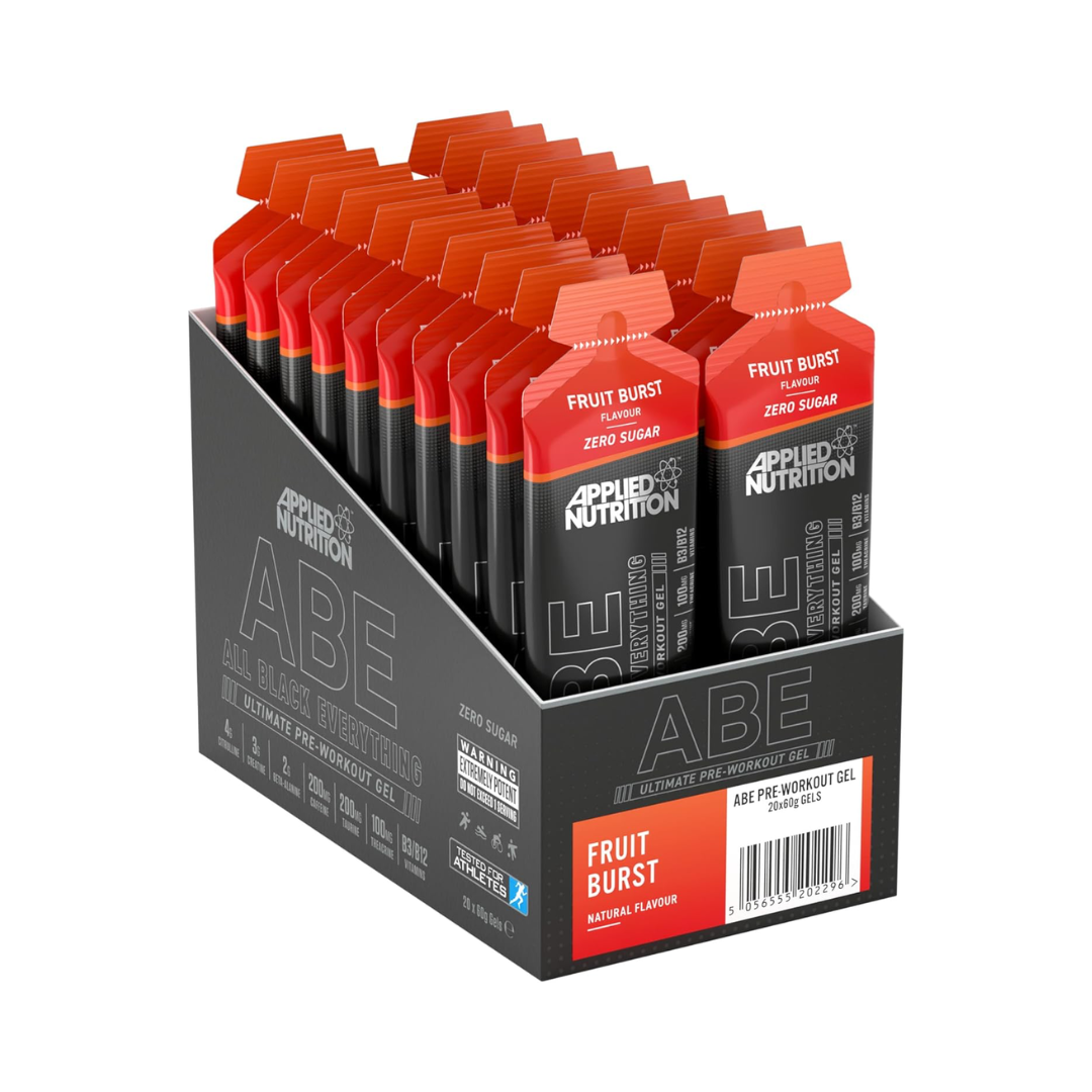 Applied Nutrition ABE All Black Everything Pre Workout Gel 20x60g - Fruit Burst