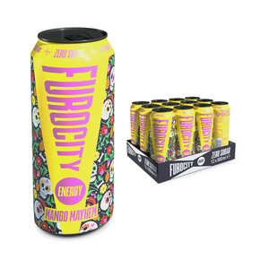 Furocity Energy Drink 12x500ml - Mango Mayhem