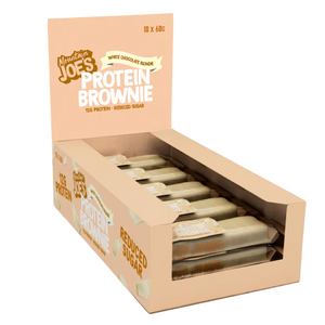 Mountain Joe's Protein Brownie 10x60g - White Chocolate Blondie