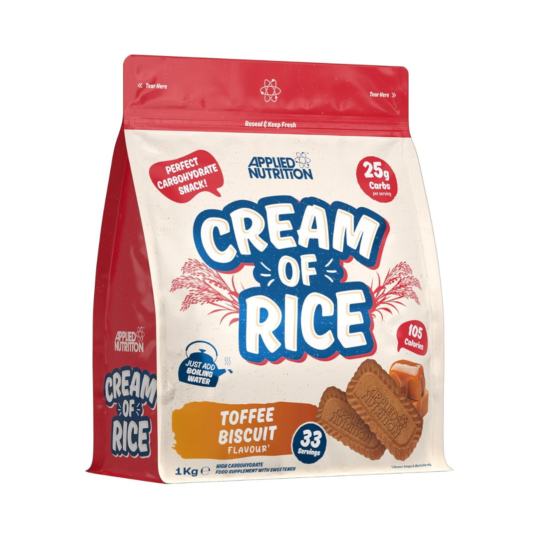 Applied Nutrition Cream Of Rice 1kg - Toffee Biscuit