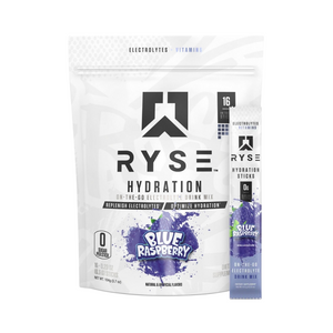 RYSE Hydration Sticks 16x6.4g - Blue Raspberry