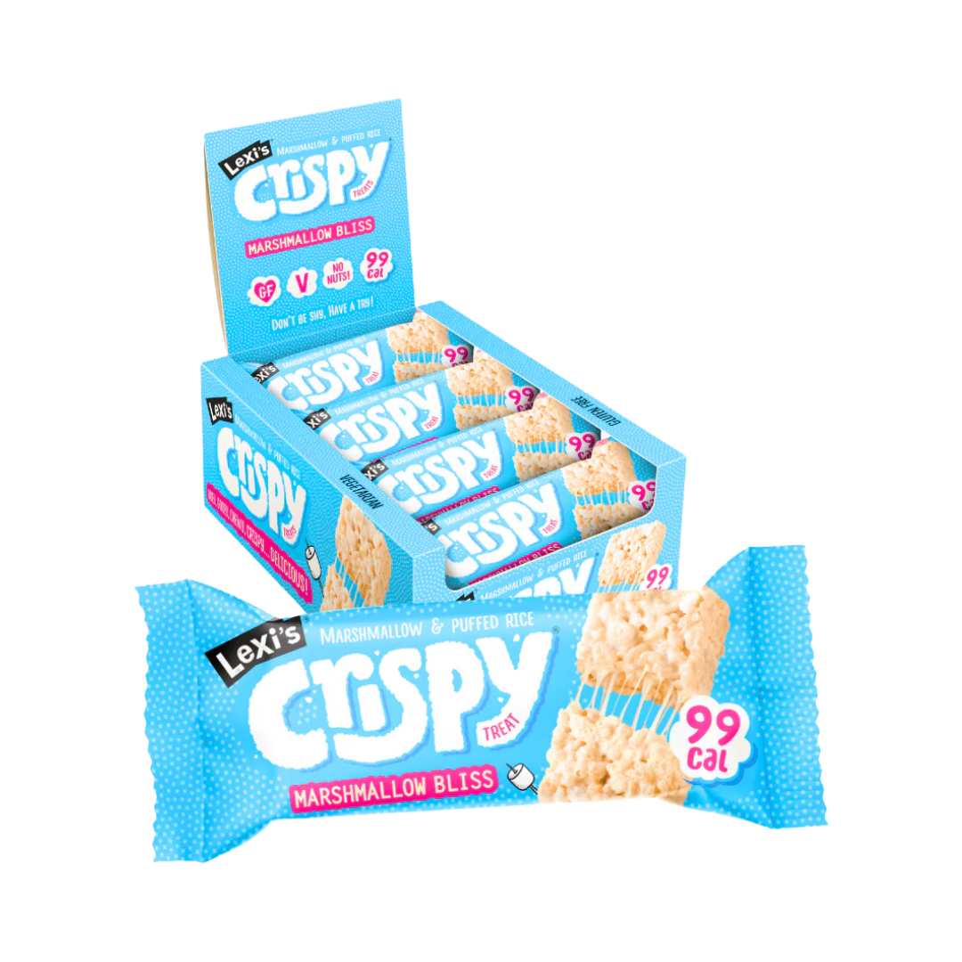 Lexi's Crispy Treats 12x26g - Marshmallow Bliss