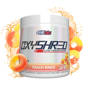 EHP Labs OxyShred Ultra Concentration 60 Servings - Peach Candy Rings