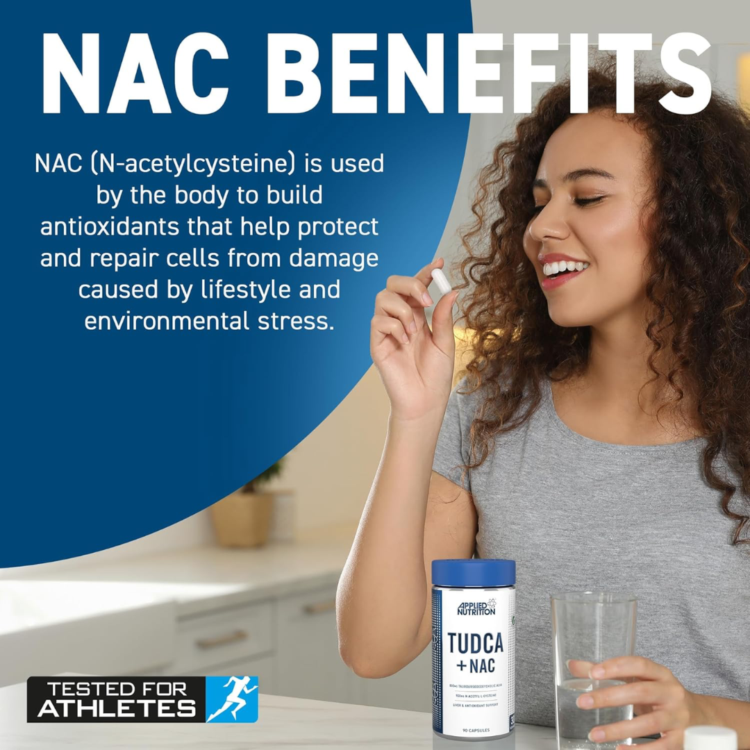 Applied Nutrition Tudca + Nac 90 Caps