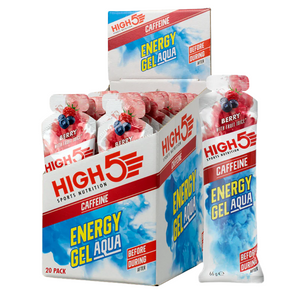 HIGH5 Energy Gel Aqua Caffeine 20x66g - Berry