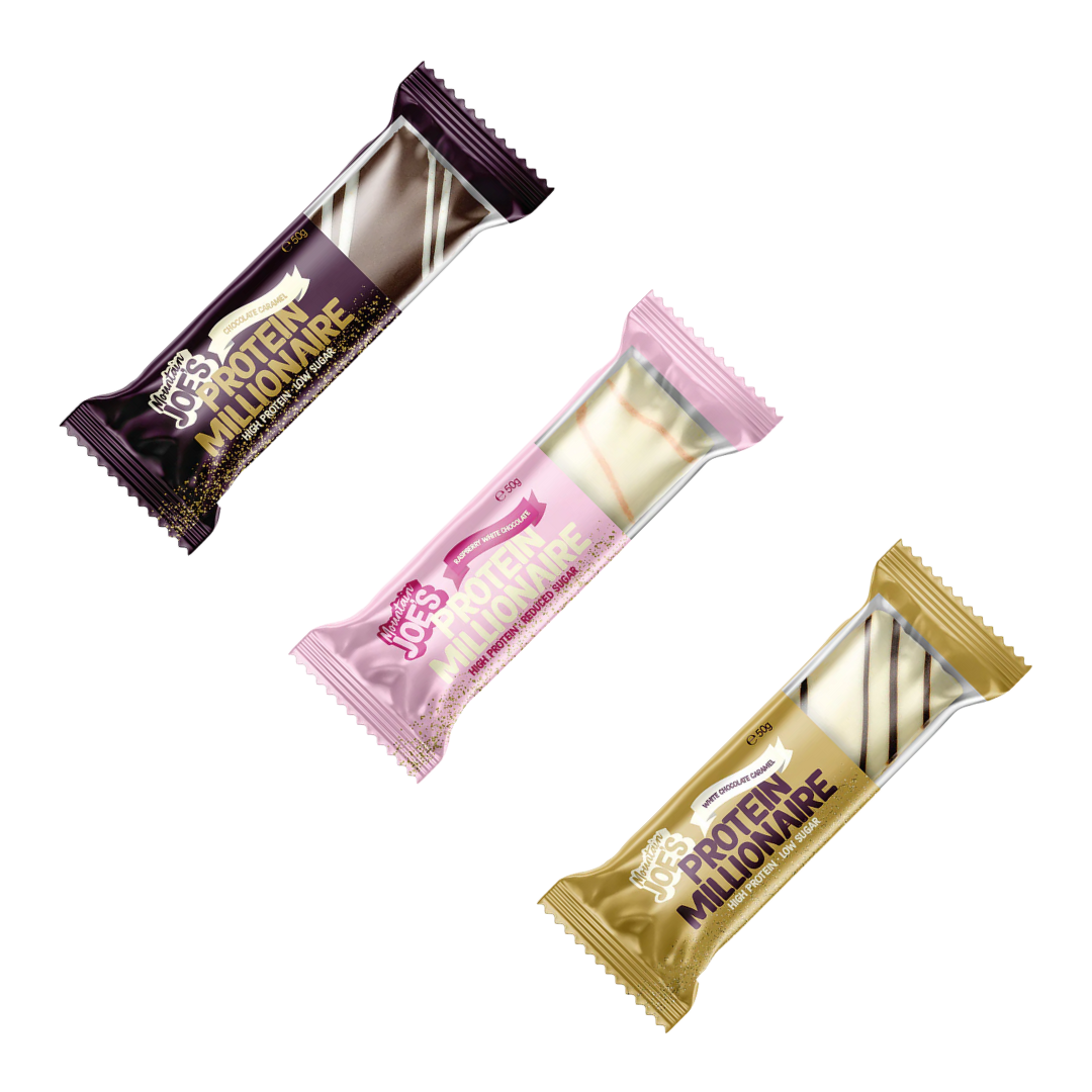Mountain Joe's Protein Millionaire 10x50g - White Chocolate Caramel