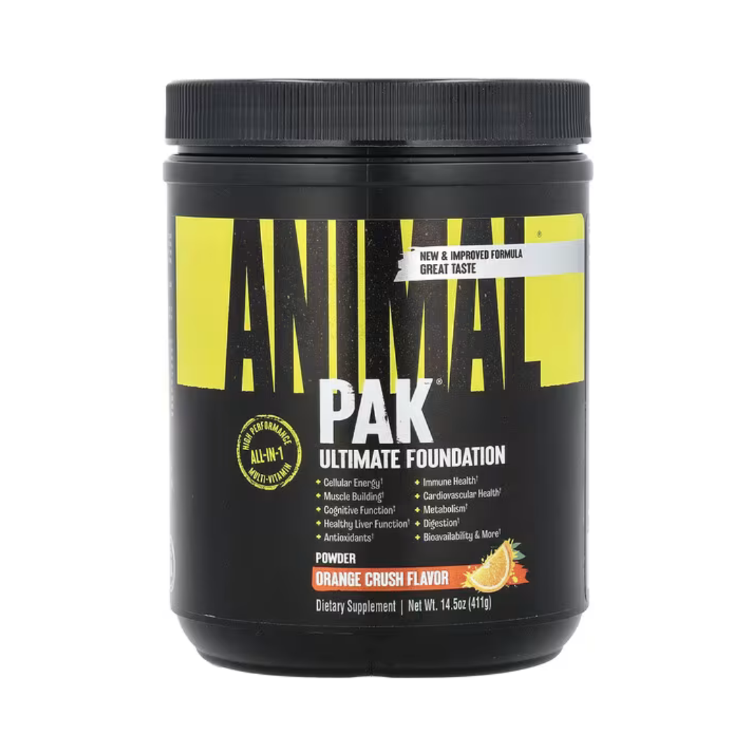 Animal Pak Powder 44 Servings - Orange