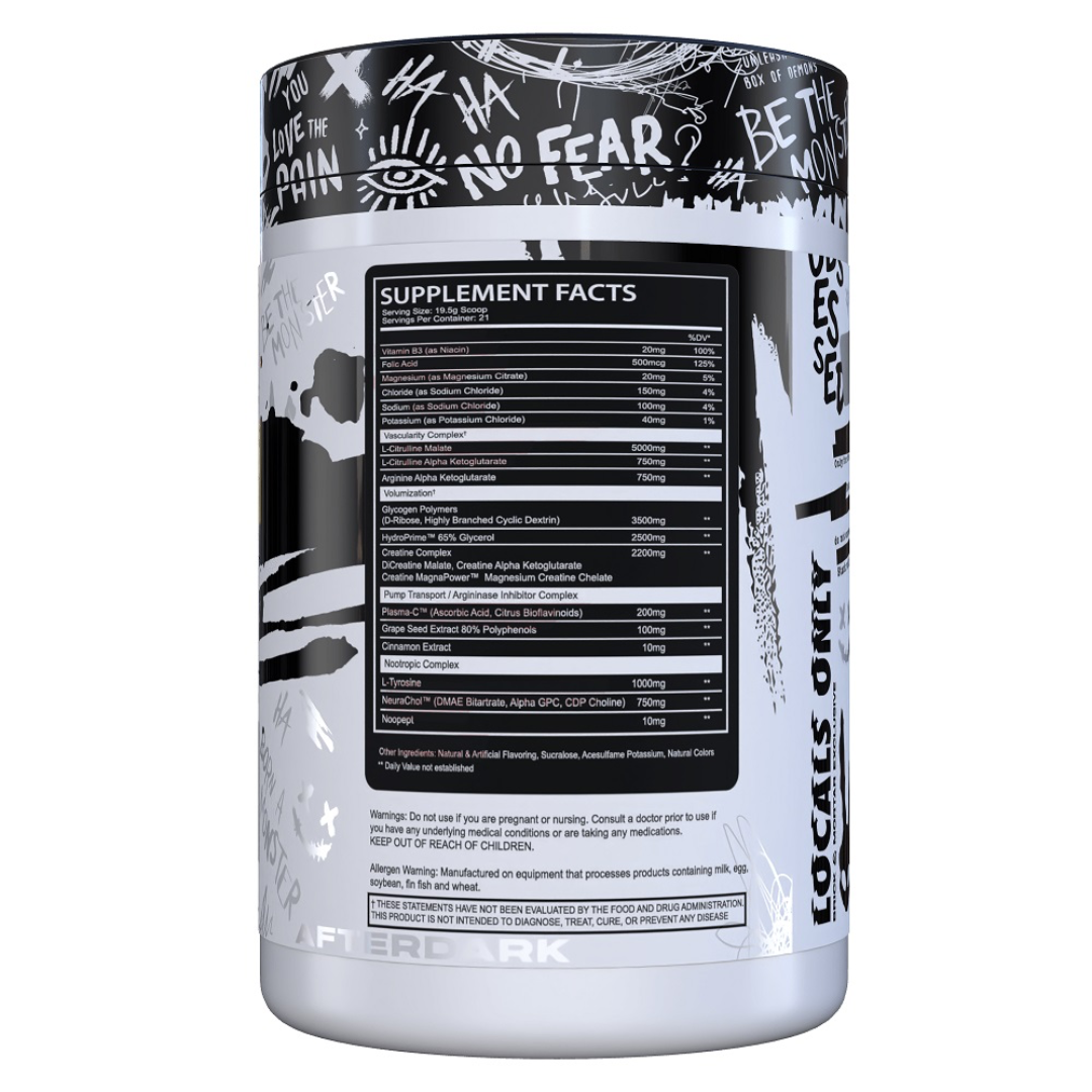 AfterDark EPO+ Stim Free Pre-Workout 410g - Orange Creamsicle