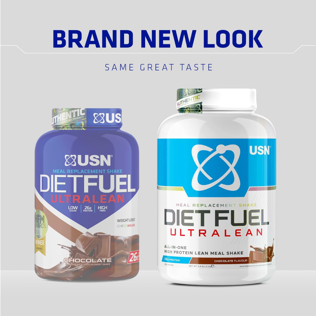 USN Diet Fuel Ultralean 2kg - Banana Caramel