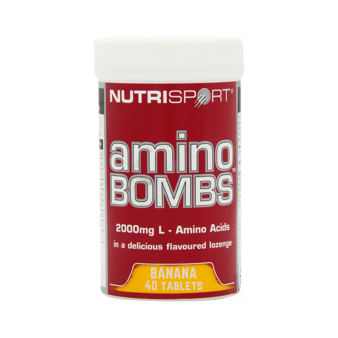 NutriSport Amino Bombs 40 Tabs - Banana