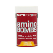 NutriSport Amino Bombs 40 Tabs - Banana