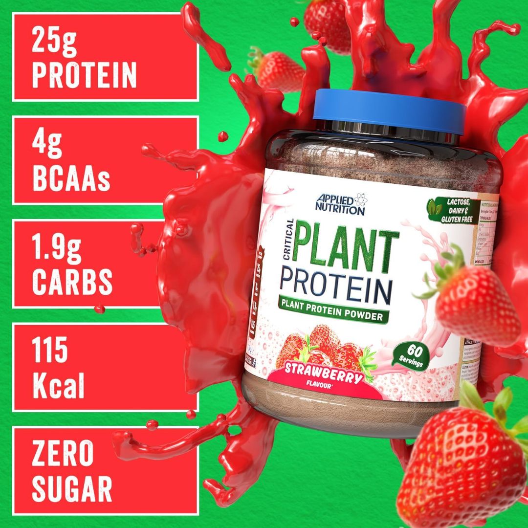 Applied Nutrition Critical Plant 1.8kg - Vanilla