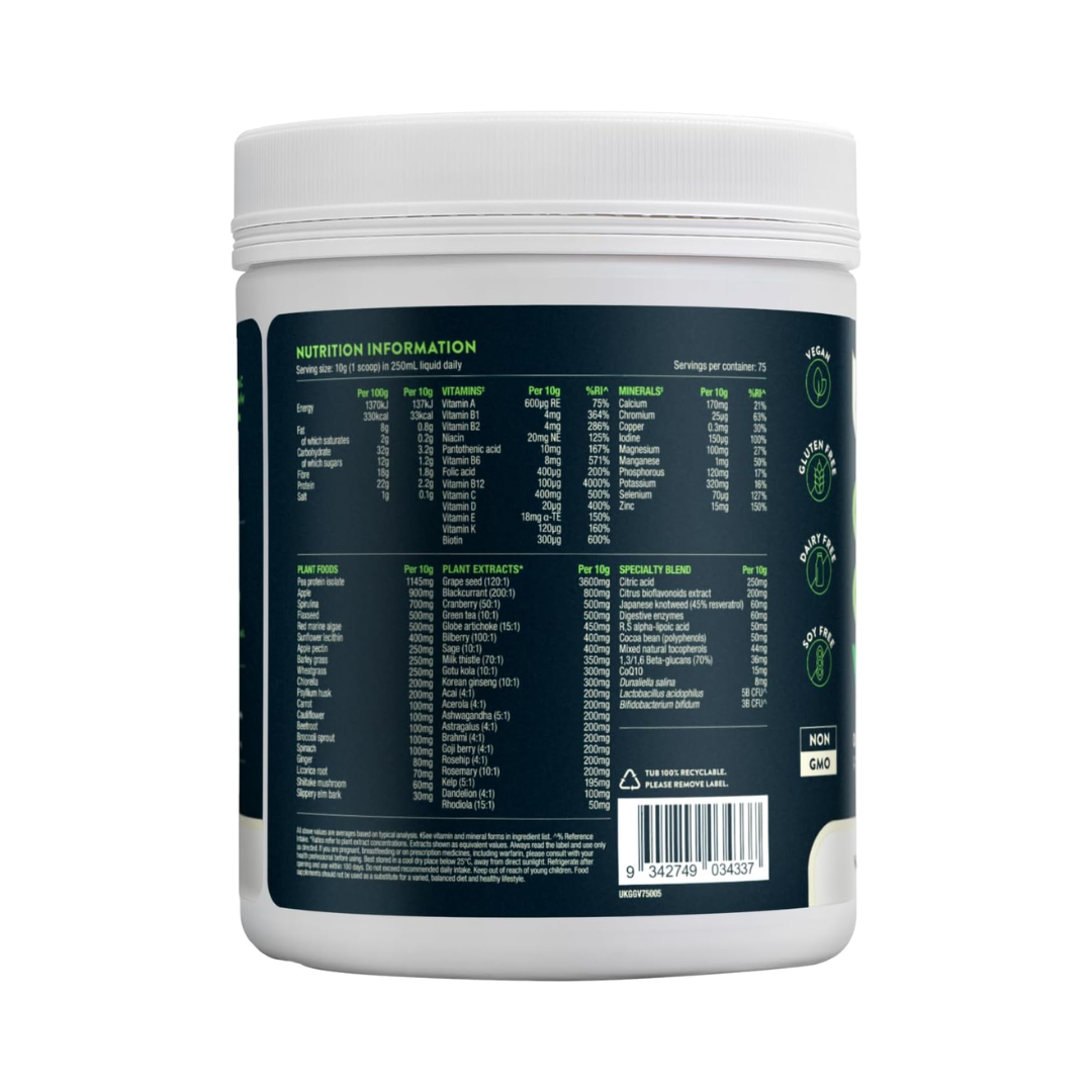 Nuzest Good Green Vitality 750g Refreshingly Natural