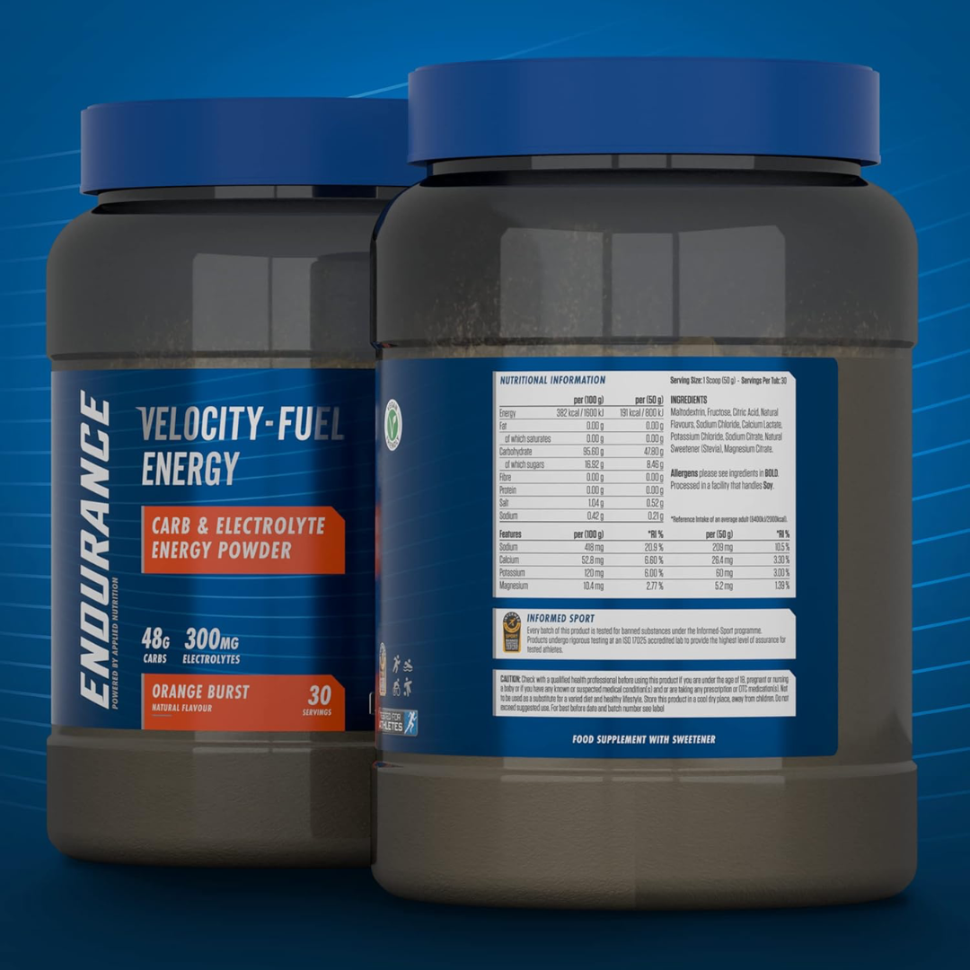 Applied Nutrition Endurance Carb & Electrolyte Energy 1.5kg - Lemon And Lime