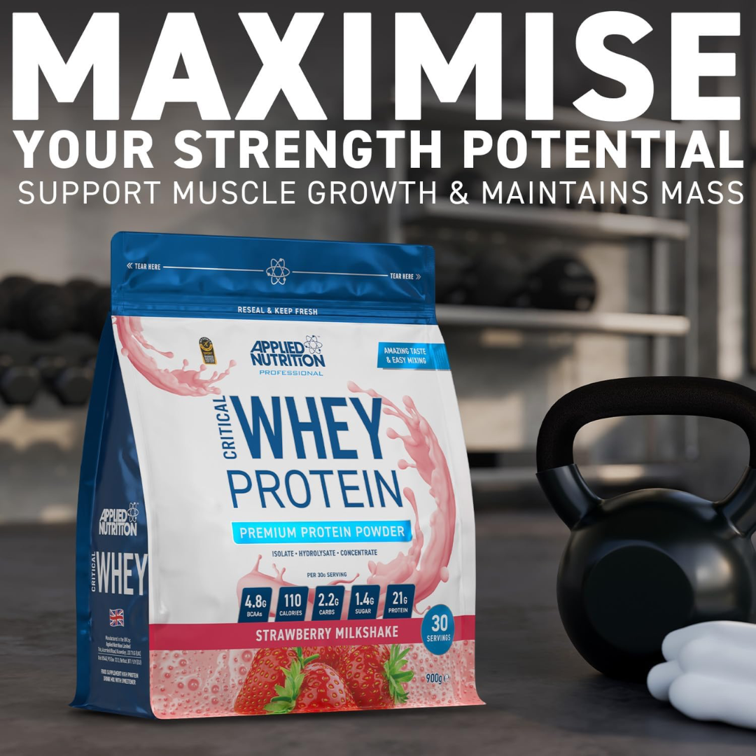 Applied Nutrition Critical Whey 900g - Strawberry
